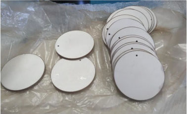 Округлая форма 43 кс 2мм диска высокой эффективности Пьезо керамическая с материалом П8 П4