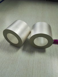 Диски кольца цилиндра круглые пьезоэлектрические керамические положительные и отрицательные в одной стороне