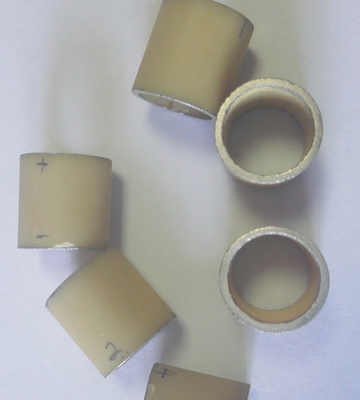 Поляризация Piezo керамической трубки P4 продольная или боковая